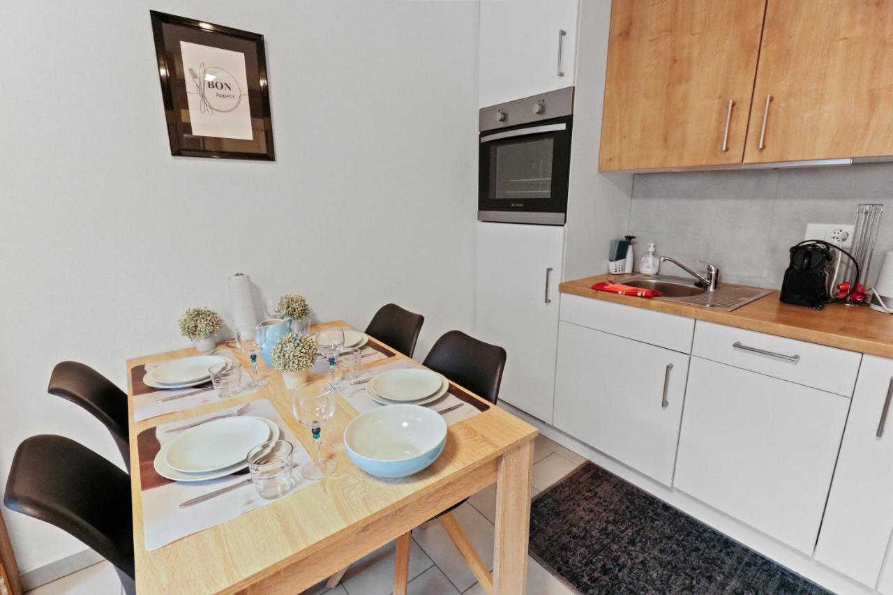 Appartement En Plein Centre De Crans Montana Eksteriør bilde