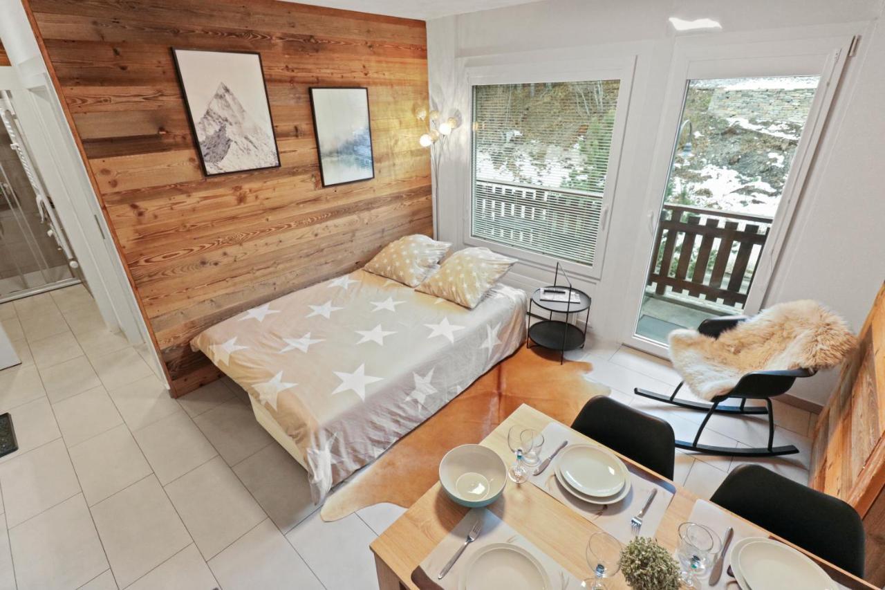 Appartement En Plein Centre De Crans Montana Eksteriør bilde