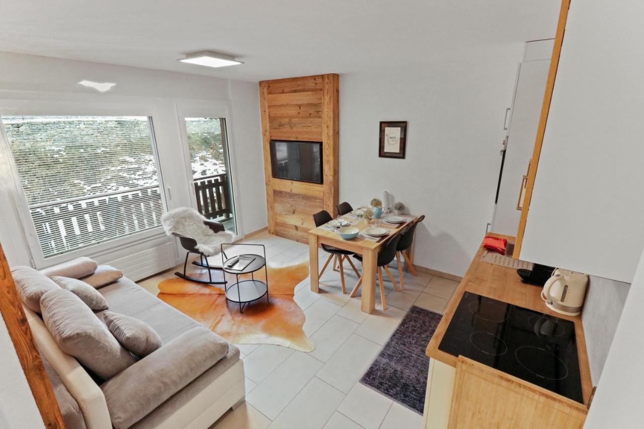 Appartement En Plein Centre De Crans Montana Eksteriør bilde