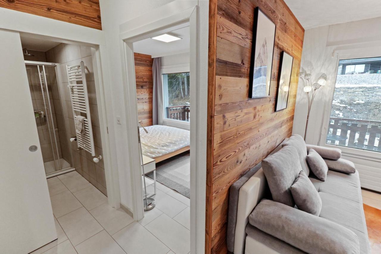 Appartement En Plein Centre De Crans Montana Eksteriør bilde