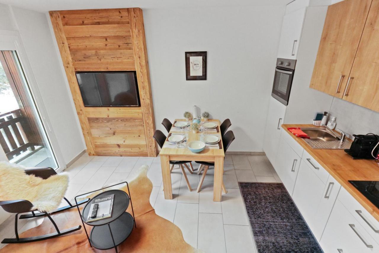 Appartement En Plein Centre De Crans Montana Eksteriør bilde