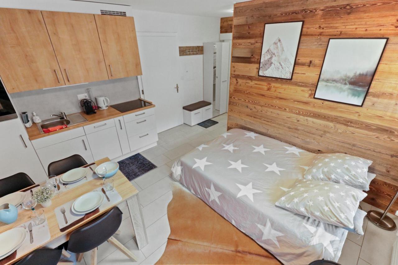 Appartement En Plein Centre De Crans Montana Eksteriør bilde